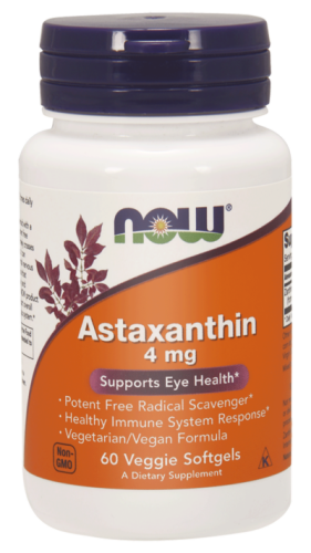 Now Foods Astaxanthin 4mg - 90 kaps.
