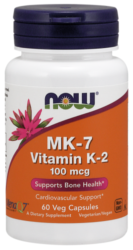 Now Foods Witamina k2 MK-7 Vitamin 100mcg - 120 vcaps