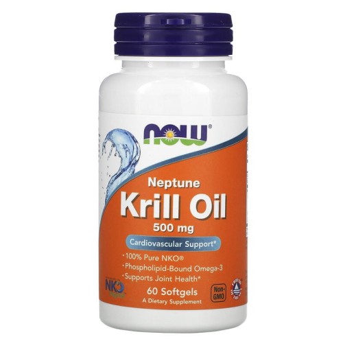 Now Foods Neptune Krill Oil, 500mg - 60 softgels