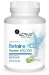 Aliness, Betaina HCL Pepsine 650/150, 100 kaps.