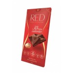 RED Delight mleczna czekolada bez dodatku cukru z nadzieniem pralinkowym, 30% mniej kalorii