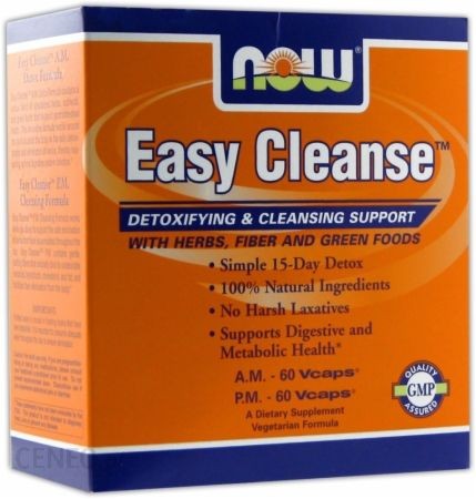 Now Foods Easy Cleanse(r) Kit - 2x60 veg caps