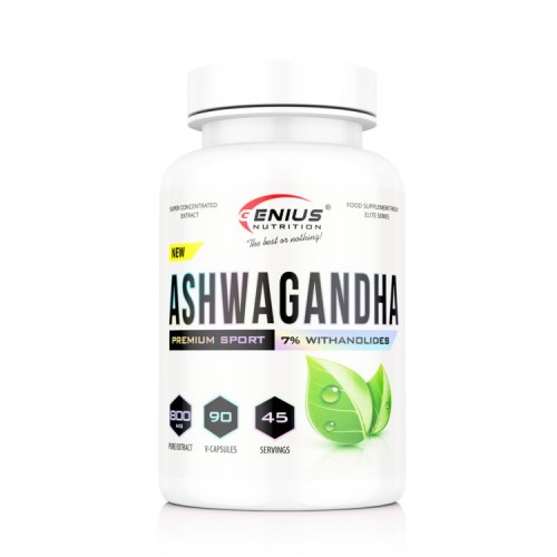 Genius Nutrition Ashwagandha 90 kaps. 400 mg 7 %