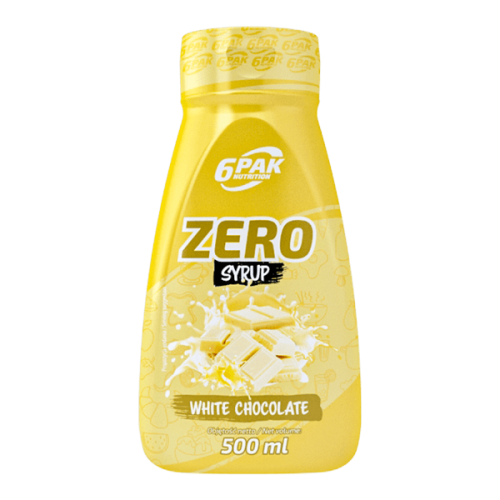 6PAK Sauce zero 500ml White Chocolate