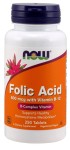 Now Foods  Folic Acid with Vitamin B12, 800mcg - 250 tablets