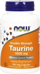 Now Foods  Taurine, 1000mg Double Strength - 100 vcaps