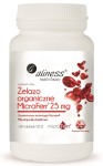 Aliness, Żelazo organiczne 25 mg, 100 caps.