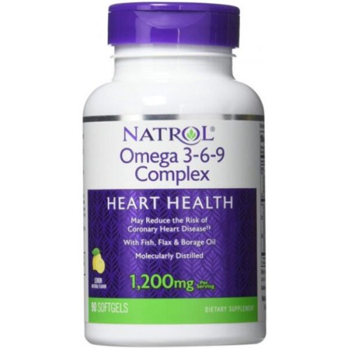 Natrol Omega 3-6-9 Complex - 90 softgels