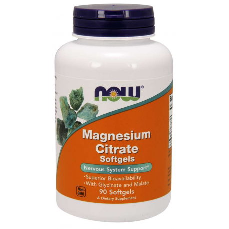 Now Foods Magnesium Citrate134mg 90sgels