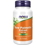NOW Foods  Saw Palmetto Extract, 160mg - 120 softgels