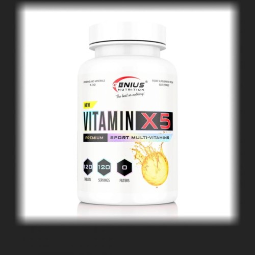 Genius Nutrition Vitamin-X5 120tabs