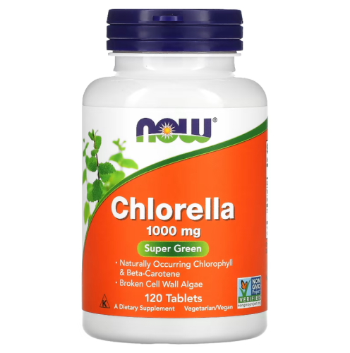 Now Foods Chlorella, 1000mg - 120 tablets