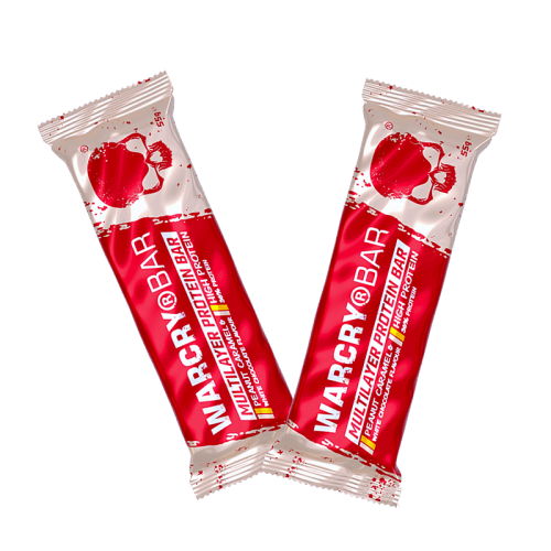 Genius Nutrition Warcry Protein Bar 55g peanut-carmel