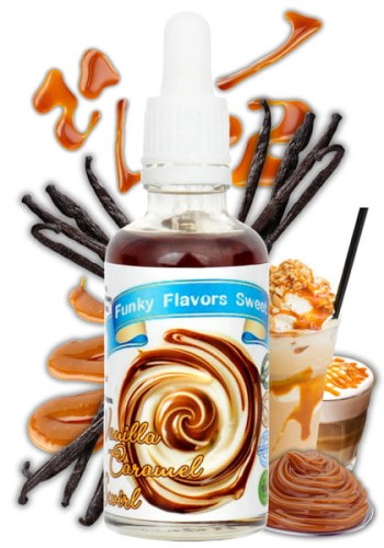 Funky Flavors Sweet Aromat Wanilia Carmel Swirl