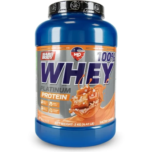 MLO HB 100% Whey Platinum Protein 2000g Salted Carmel