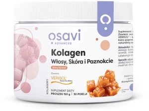 Osavi  Kolagen (Włosy Skóra i Paznokcie), Słony Karmel - 150 gram