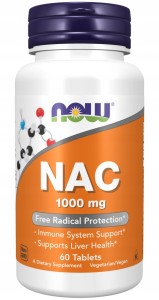 Now Foods Nac 1000mg 60tabs