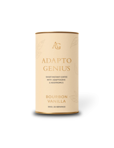 Adaptogenius Instant Coffee 100g bourbon vanilla