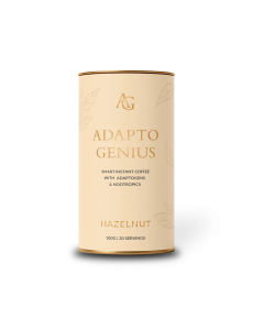 Adaptogenius Instant Coffee 100g hazelnut