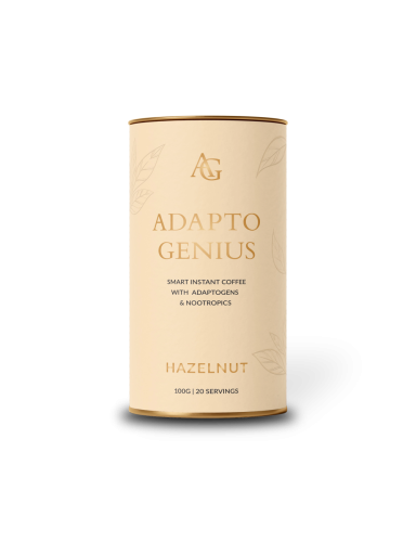 Adaptogenius Instant Coffee 100g hazelnut