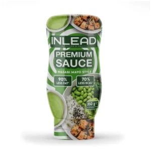 Inlead Premium Sos Wasabi Mayo - kremowy ostry majonez light 90% mniej tłuszczu