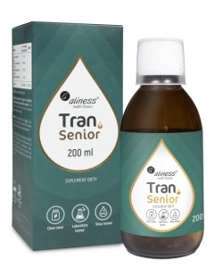 Aliness Tran SENIOR + D3 4000 IU - 200 ml