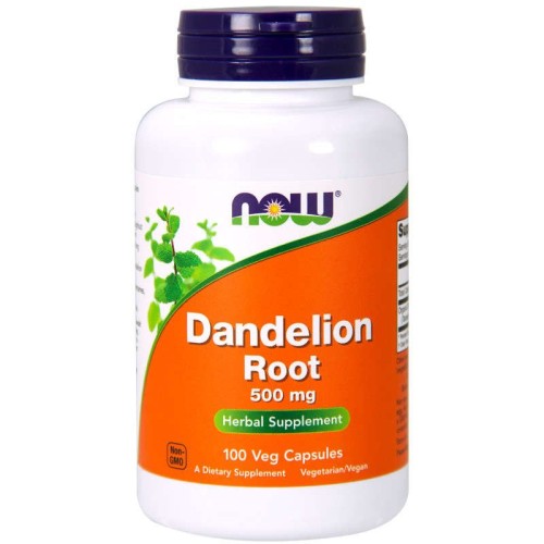 Now Foods Dandelion root 500mg 100 kaps.