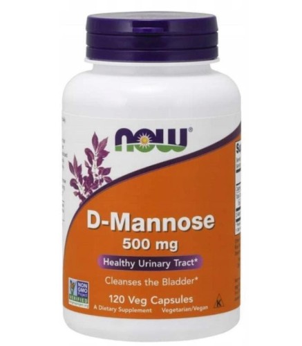 Now Foods D-Mannose, 500mg - 120 vcaps