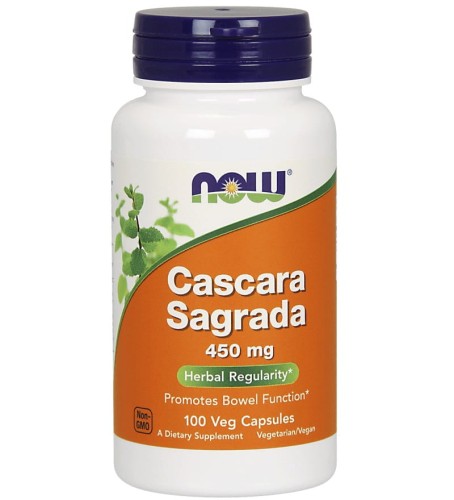 Now Foods Cascara Sagrada, 450mg - 100 vcaps
