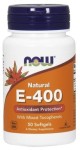 Now Foods Vitamin E-400 - Natural (Mixed Tocopherols) - 50 softgels
